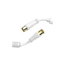 00205246 cavo coassiale 1,5 m Bianco - Hama
