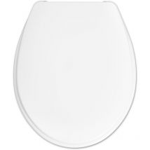 WC-Sitz Toilettensitz Kunststoff mit Deckel weiß - 522360 - Hamberger