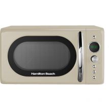 20L Retro Cream Microwave - Hamilton Beach