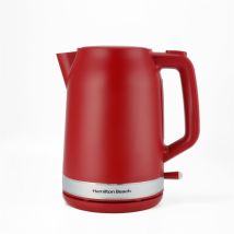 Electric Kettle Ella, 1.7l Matte Red - Hamilton Beach