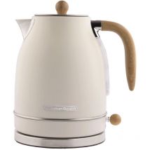 Scandi Jug Electric Kettle Matte Cream 1.7L - Hamilton Beach