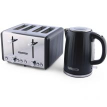 Hamilton Beach - Kettle & Toaster Set Harmony Collection Espresso