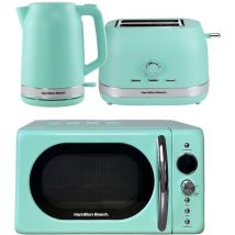 Hamilton Beach - Ella Kettle Toaster & Microwave Set Mint