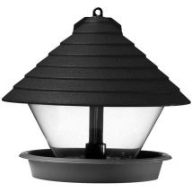 Orthex Vogelfutterhaus Katan schwarz Vogelfutterspender