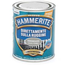 Direttamente sulla ruggine smalto antiruggine per ferro e metallo interno ed esterno, senza mano di fondo, colore ferromicaceo grigio piombo 750 ml