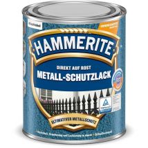 Hammerite - Metall Schutzlack Hammerschlag Metallblau 0,75 Ltr.