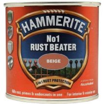 Hammerite No.1 Rust Beater Paint Beige 250Ml