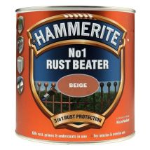 Hammerite - no. 1 Rust Beater Paints - 250ML - Beige - Beige