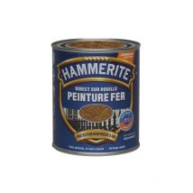 Peinture Hammerite fer martelé 0.25l cuivre 070707 - julien
