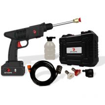 Hammersmith - JetHawk - Kabelloser Druckreiniger inkl. 3 wechselbaren Sprühdüsen - wiederaufladbar - 13 bar Power - Lithium-Ionen Akku - Reiniger für