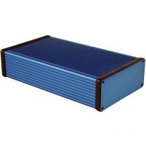 Hammond Electronics - 1455Q2201BU Universal-Gehäuse 220 x 125 x 51.5 Aluminium Blau 1 St.