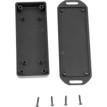 Hammond Electronics - 1551UUFLBK Universal-Gehäuse 100 x 40 x 15 abs Schwarz 1 St.