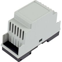 Hammond Electronics - Boîtier Pour Rail 90 X 35 X 58 Polycarbonate Gris Clair 1 Pc(s) 1597din2gy