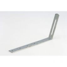 Girpi Queue de chevron plate cintrée Xrp180s gris pvc