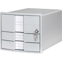 Impuls 1018-11 Caisson à tiroirs gris din A4, din C4 Nombre de tiroirs: 3 W674052 - HAN