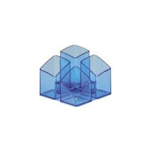 Stifteköcher scala 12,5 x 10 x 12,5 cm (b x h x t) Polystyrol blau transparent