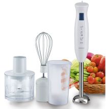 Sogo - Human Technology Stabmixer 400 w mit Messbecher, mit Zerkleinereraufsatz, Schneebesenaufsatz w