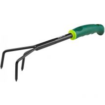 Cultivateur pour l'entretien du jardin - Cultivature manuelle à 3 griffes - Griffes de jardin à main pour souder et aérer le sol - Largeur 365 mm