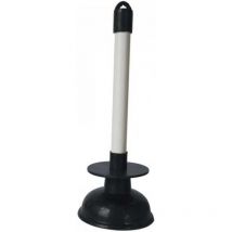 Hand Toilet Plunger 5 Force Cup Drain Sink Unblocker