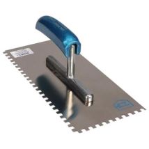 HE207004 Plastering Paleta, Curved Handle, Notch Size 4 x 4 Mm - Jung Henkelmann