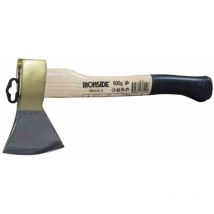 Ironside Handbeil 600 g – C45 Werkzeugstahl – 36 cm – 30 cm – Gold lackiert – Rutschfester Griff