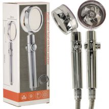 Handbrause mit turbine und schlauch silber 82393575 82393575