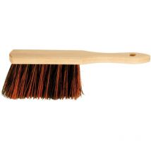 Nölle Handbesen 280 mm – Arenga-Elaston – braun/schwarz/natur – langlebig – für groben und feinen Schmutz