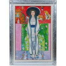 Biscottini - Handgemaltes Öl auf Leinwand mit Holzrahmen und Blattsilber Finish