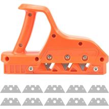 Handhobel, Gipskarton-Trimmwerkzeug, Gipskartonhobel, Holzbearbeitung, Trockenbau-Abschräger, Gipskarton-Trimmwerkzeug (60 Grad)