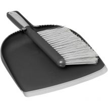 5five Simply Smart - Set aus kehrschaufel, grau und schwarz - 5five