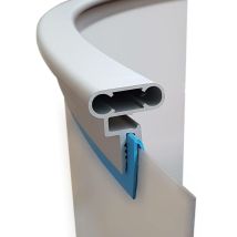 Handlaufpaket Premium Aus Aluminium Für Ovalbecken, Verschiedene Maße