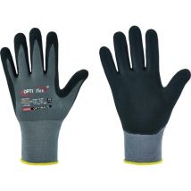 Optiflex 0680-09H Handschuhe optimate Größe 9 grau/schwarz en 420, en 388 PSA-Ka