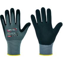 Opti Flex - Optiflex 0680-09h Handschuhe Optimate Größe 9 Grau/schwarz En 420, En 388 Psa-ka