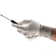 Ansell - Handschuhe HyFlex 11-600 Gr.7 weiß en 388 psa ii Nyl.m.PU