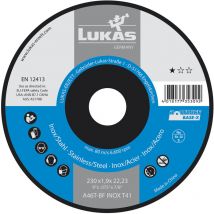 Lukas - Trennscheibe Base-X gerade Form 230 x 1,9 x 22,23 mm