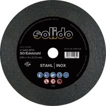 Solido - Trennscheiben Für Stahl- Und Rostfreier Stahl Scheiben Ø 115x1,0mm Metall