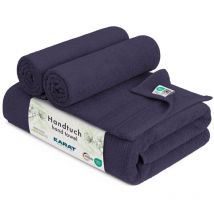 Handtuch Bay Sanft, Saugstark Und Vielseitig Nutzbar Blau 70 X 140 Cm