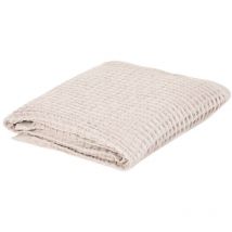 Handtuch VAFFEL Baumwolle beige 70x130 cm 842141