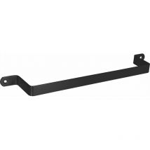 Handtuchhalter Bad Brimo la 325mm, Breite 345mm - Handtuchhalterung für die Wand - Handtuch Halter, Stahl schwarz matt - Technik Team