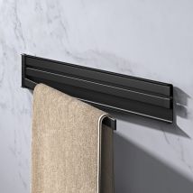 Doporro Handtuchhalter Ohne Bohren Und Mit Magnet, 180° Schwenkbar, Selbstklebende Handtuchstange Mit 3 Armen, Wandhalterung Für Bad, Küche & 
