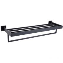 Kroos - Handtuchhalter Rack Schwarz - Nara