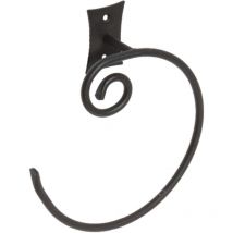 Handtuchring aus Stahl lackiert anthrazit Bad Mod. Rebecca