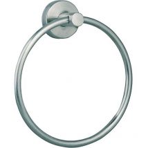 Handtuchring Axial – beweglich – Edelstahl matt – Ø 175 mm – Höhe 60 mm – Wandmontage – inkl. Befestigungsmaterial