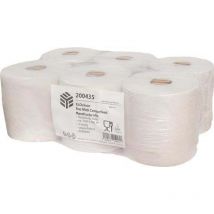 Handtuchrolle ELOclean Eco Midi Centerfeed unperforiert, 1-lagig naturweiß L.ca.300 mxB.ca.190 mm passend für 9000 469 251