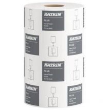 Katrin - Handtuchrolle Plus 20,5 cm x 100 m (b x l) Tissue 100 % Zellstoff hochweiß 12 Rl./Pack.