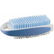 BÜMAG Handwaschbürste – Kunststoff – Nylonborsten – 33 cm – 18 cm – 60 g – große ovale Ausführung