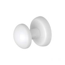 LH - Handy Grip Magnetico - Appendino di Design Magnetico, Ideale per Bagno e Cucina - 100% Made in Italy - Bianco