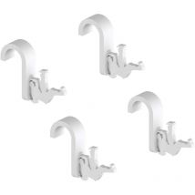 LH - Handy Hook - Appendino Universale per Radiatore Scaldasalviette - Spessore Maggiorato per la Massima Robustezza - Bianco