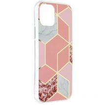 Handy Hülle Schutz Cover Case 'Marble Cosmo' Muster Handyschale Tasche kompatibel mit Samsung Galaxy A12 (A125F) Motiv 2