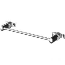 Handy Linear 315 - Portasciugamani per Radiatore Tubolare Multicolonna - si Fissa Direttamente sul Radiatore Tubolare - Cromato